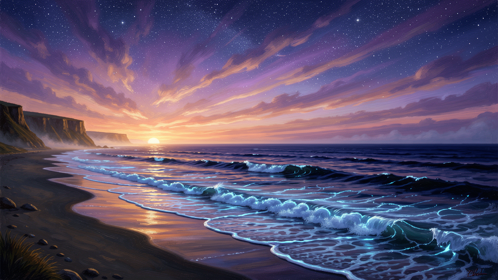 Where the Sky Meets the Sea by Skylar